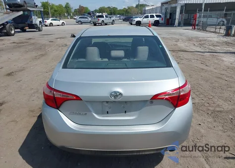 2017 Toyota Corolla L из США, поврежденный, VIN 2T1BURHE2HC791568